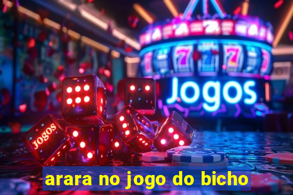 arara no jogo do bicho